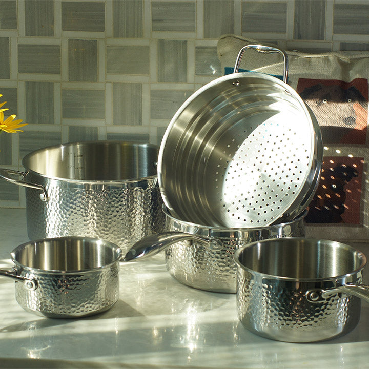 14-Piece Stainless Steel Cookware Set
